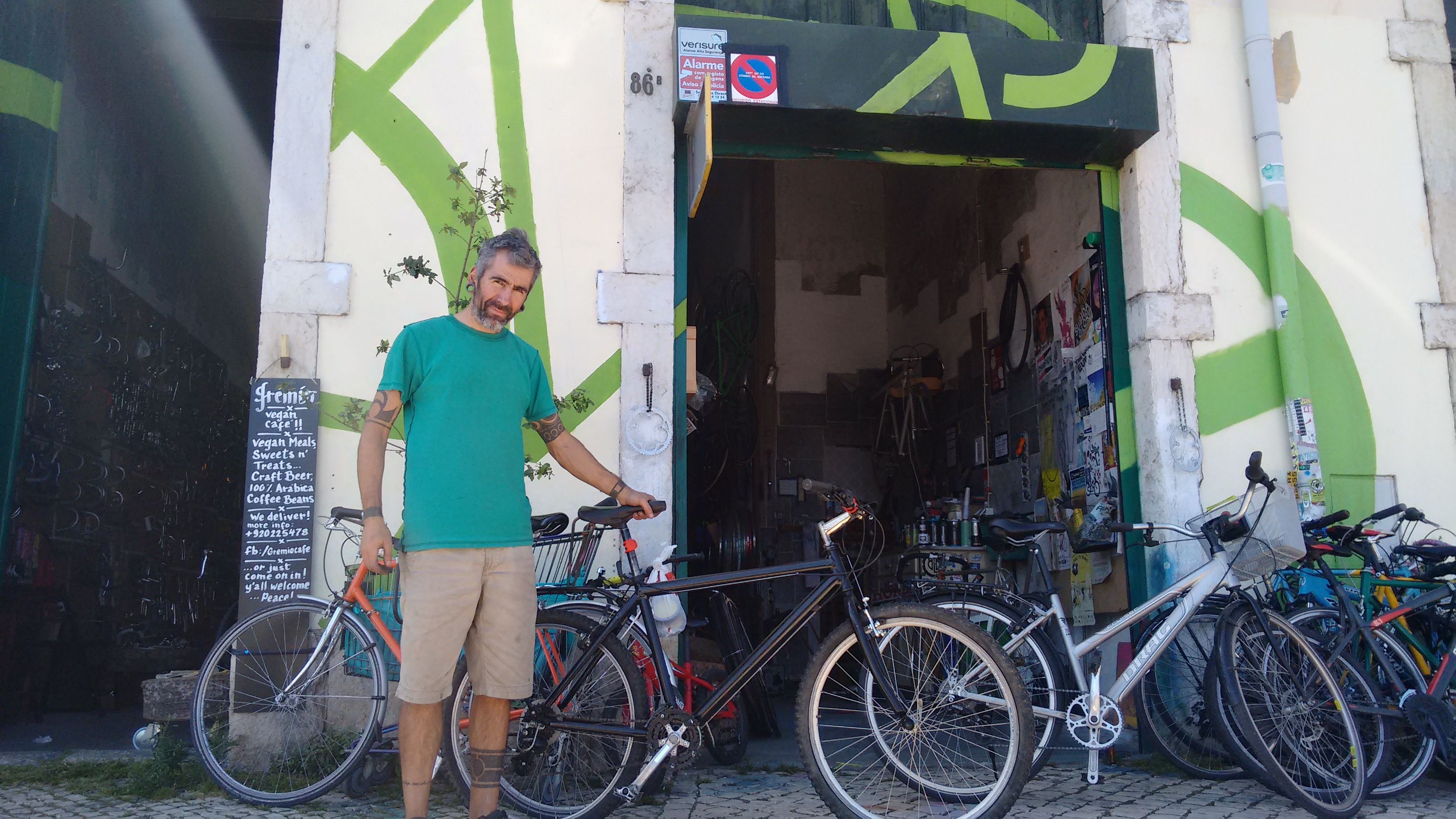 The creator of my bicycle L'Impavida and Vitory