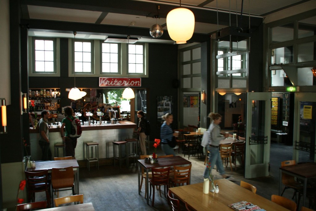 Kriterion Art Theater photo by IamExpat Dutch brown café beers and piano